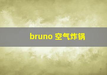 bruno 空气炸锅